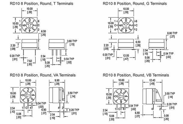 ME Series Tactile Switch Dim