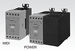 Carlo Gavazzi - Solid State Relays - Types RJ2A, RJ3A