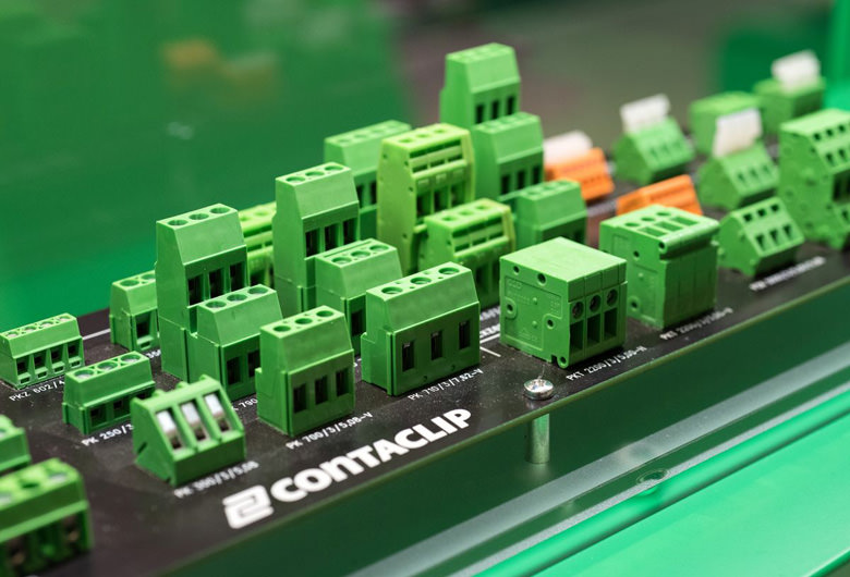 Conta-Clip Printed circuit board terminals
