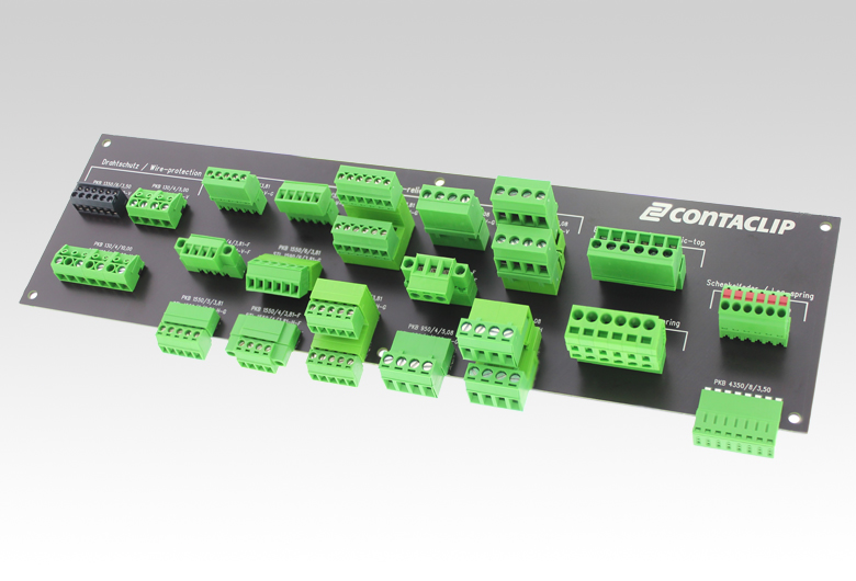 Conta-Clip P.C. board plug-in connectors