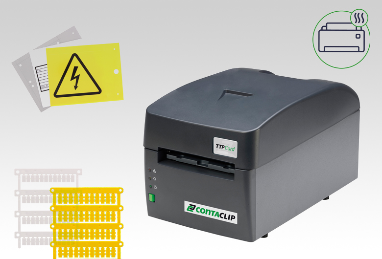 Conta-Clip Thermal-transfer printer TTPCard