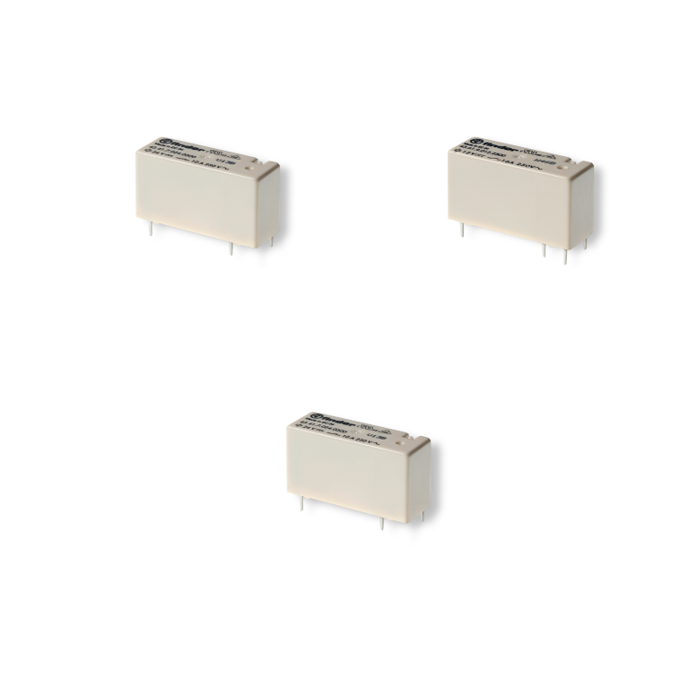 43 SERIES Low-Profile P.C.B. Relays 10 - 16A