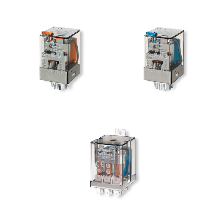 60 SERIES General Purpose Relays 6 - 10A