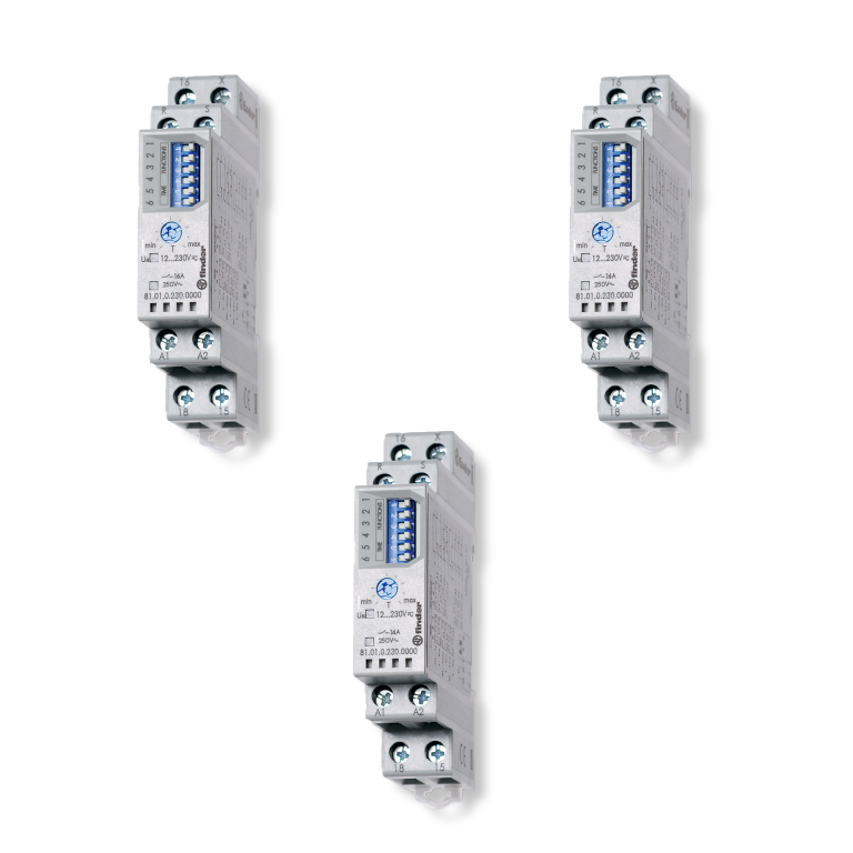 81 SERIES Multi-function modular timers - 16A