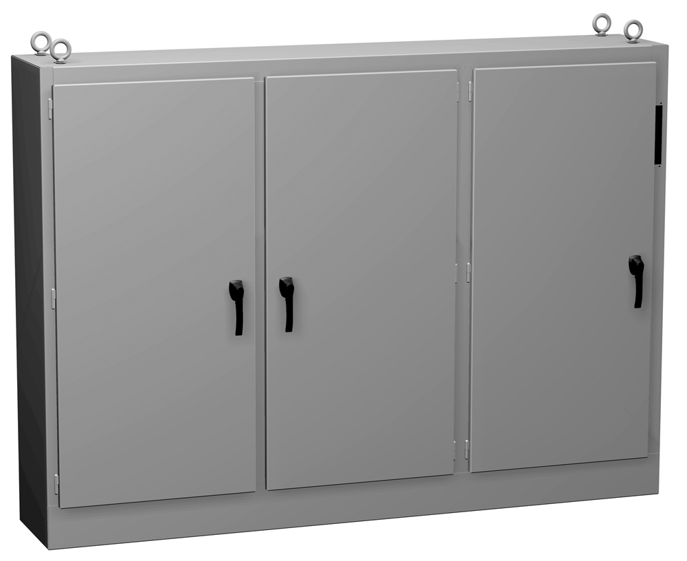 Hammond Manufacturing - Type 12 Mild Steel Multi-Door Freestanding Disconnect Enclosure