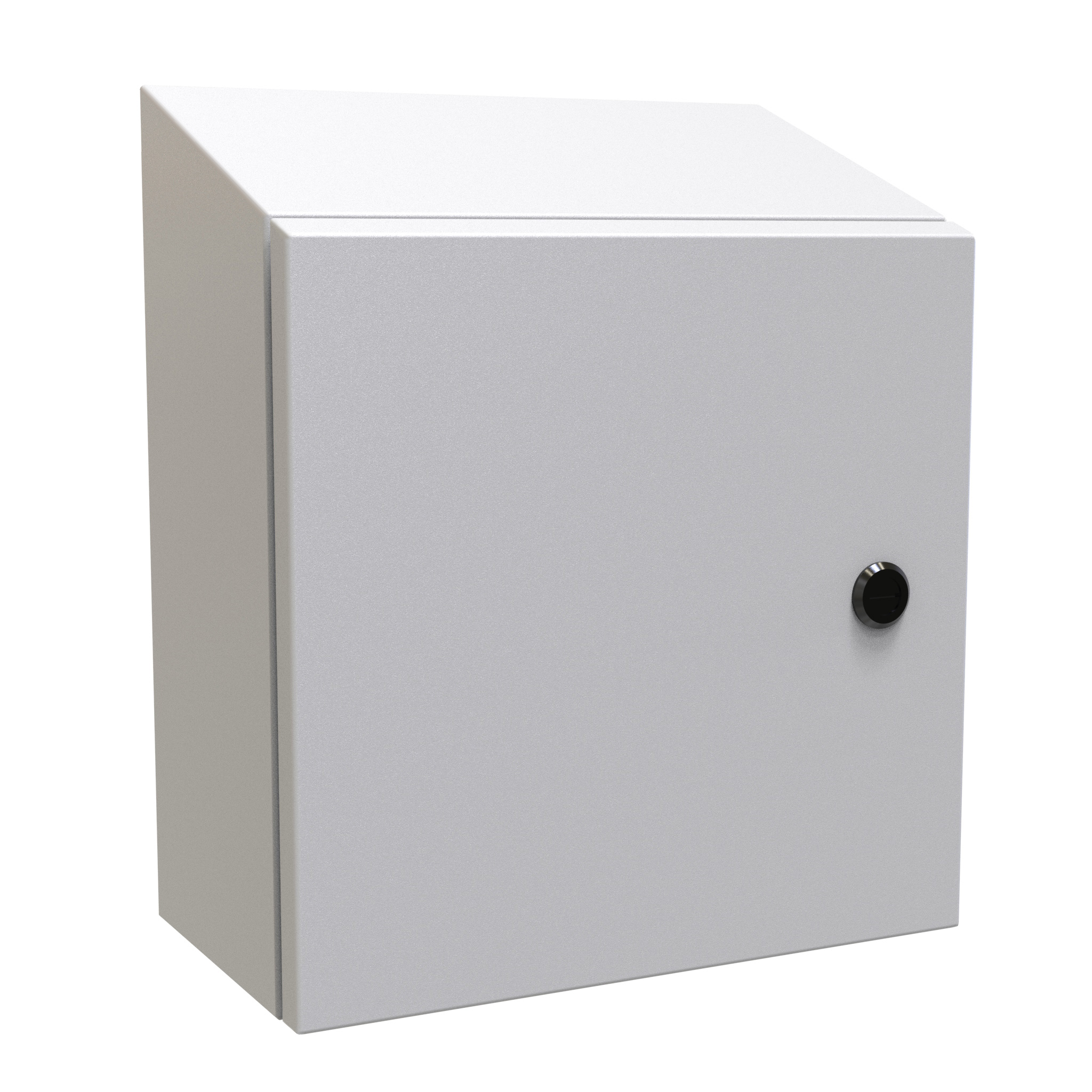 Hammond Manufacturing - Type 4 Mild Steel Wallmount Enclosure w/ Sloped Top