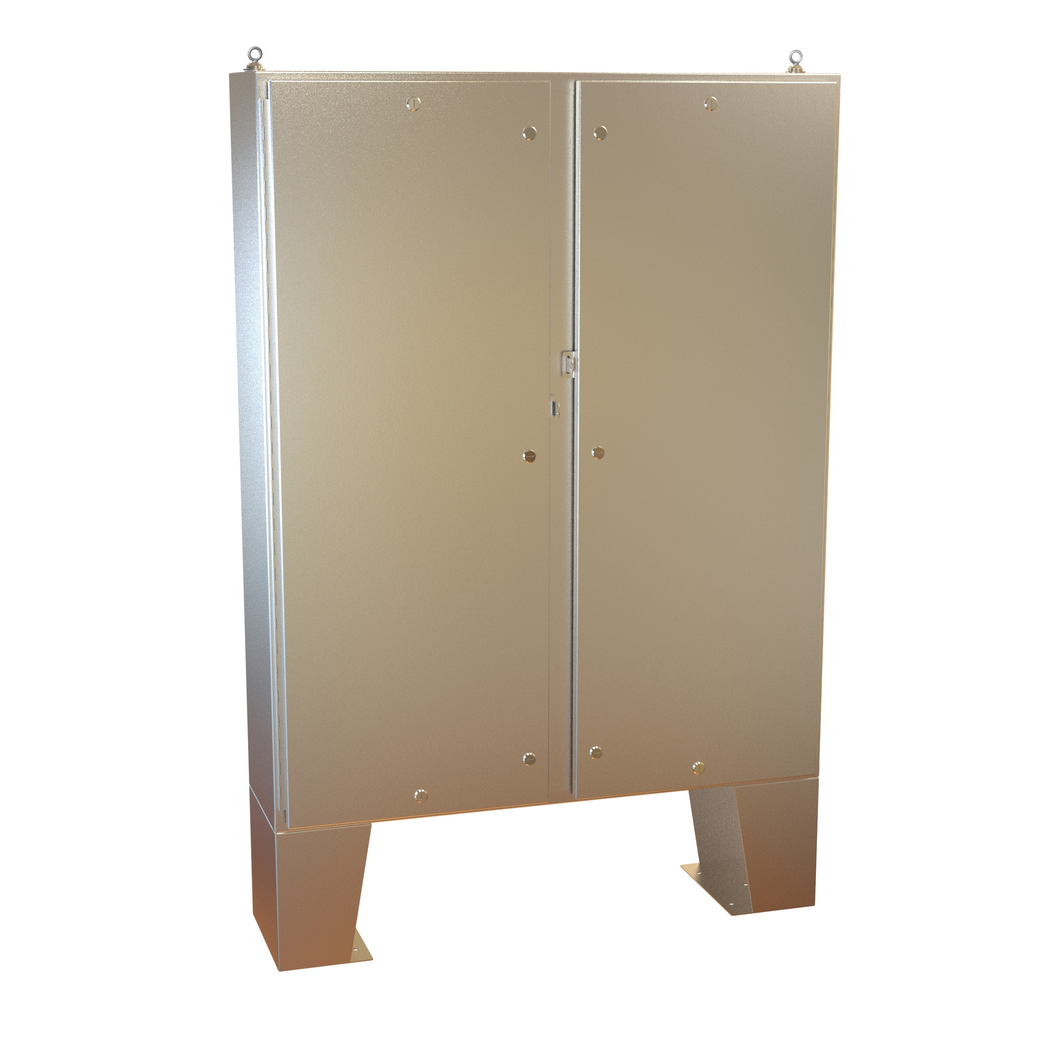 Hammond Manufacturing - Type 4X Stainless Steel Two Door Floormount Enclosure