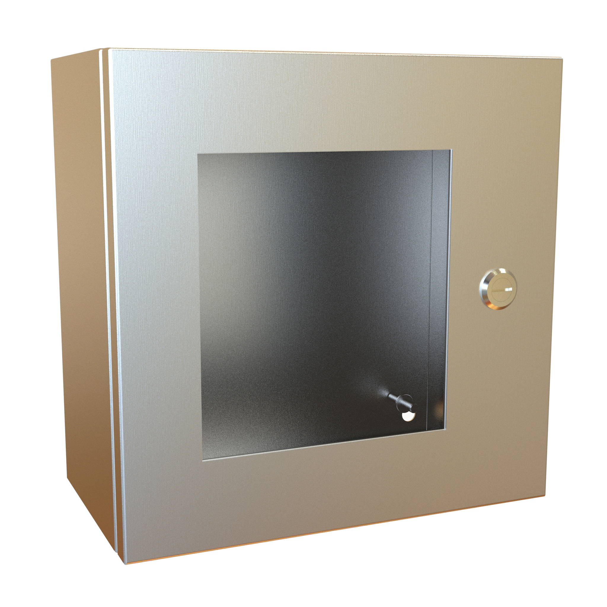 Hammond Manufacturing - Type 4X Stainless Steel Wallmount Enclosure w/ Window