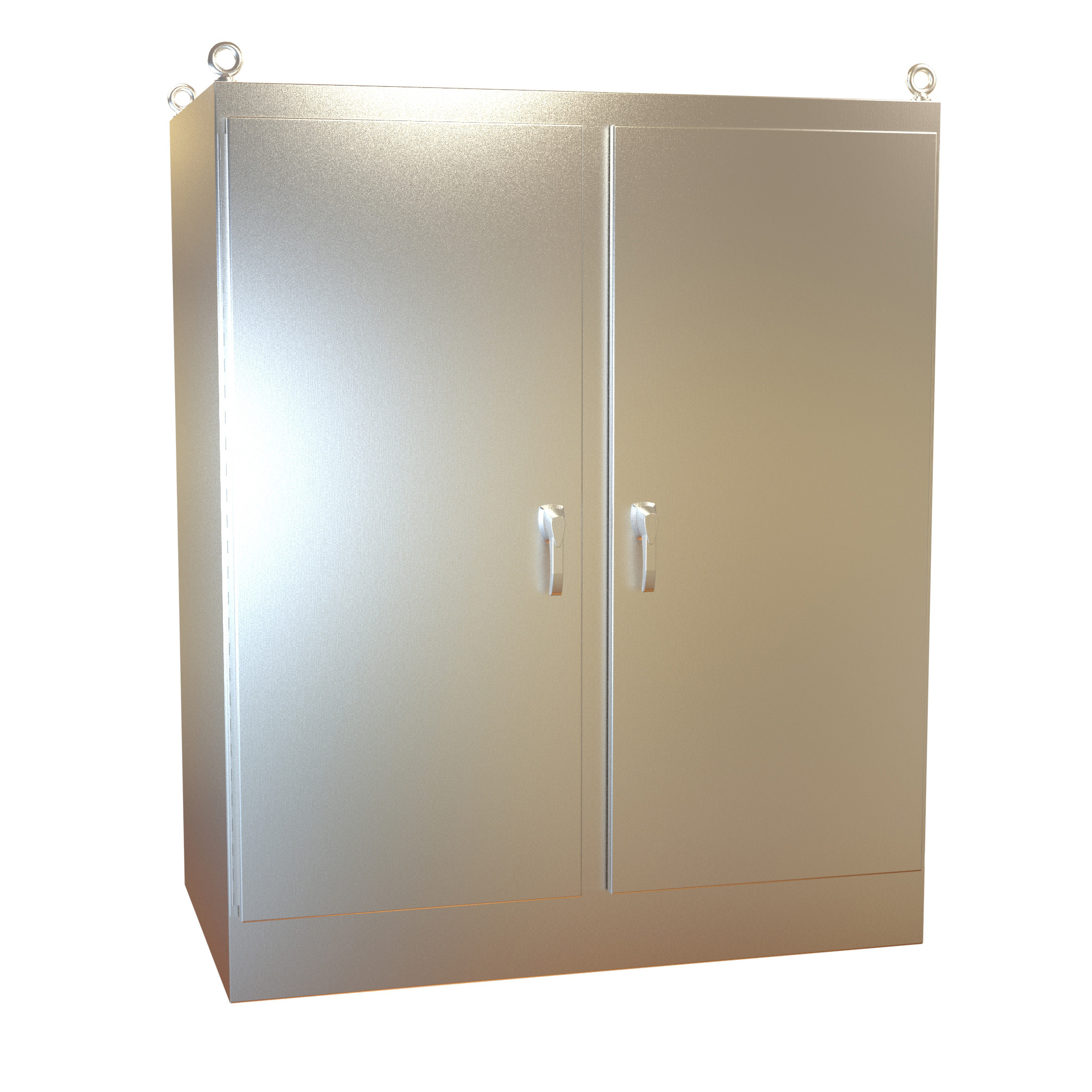 Hammond Manufacturing - Type 4X Stainless Steel Two Door Freestanding Enclosure