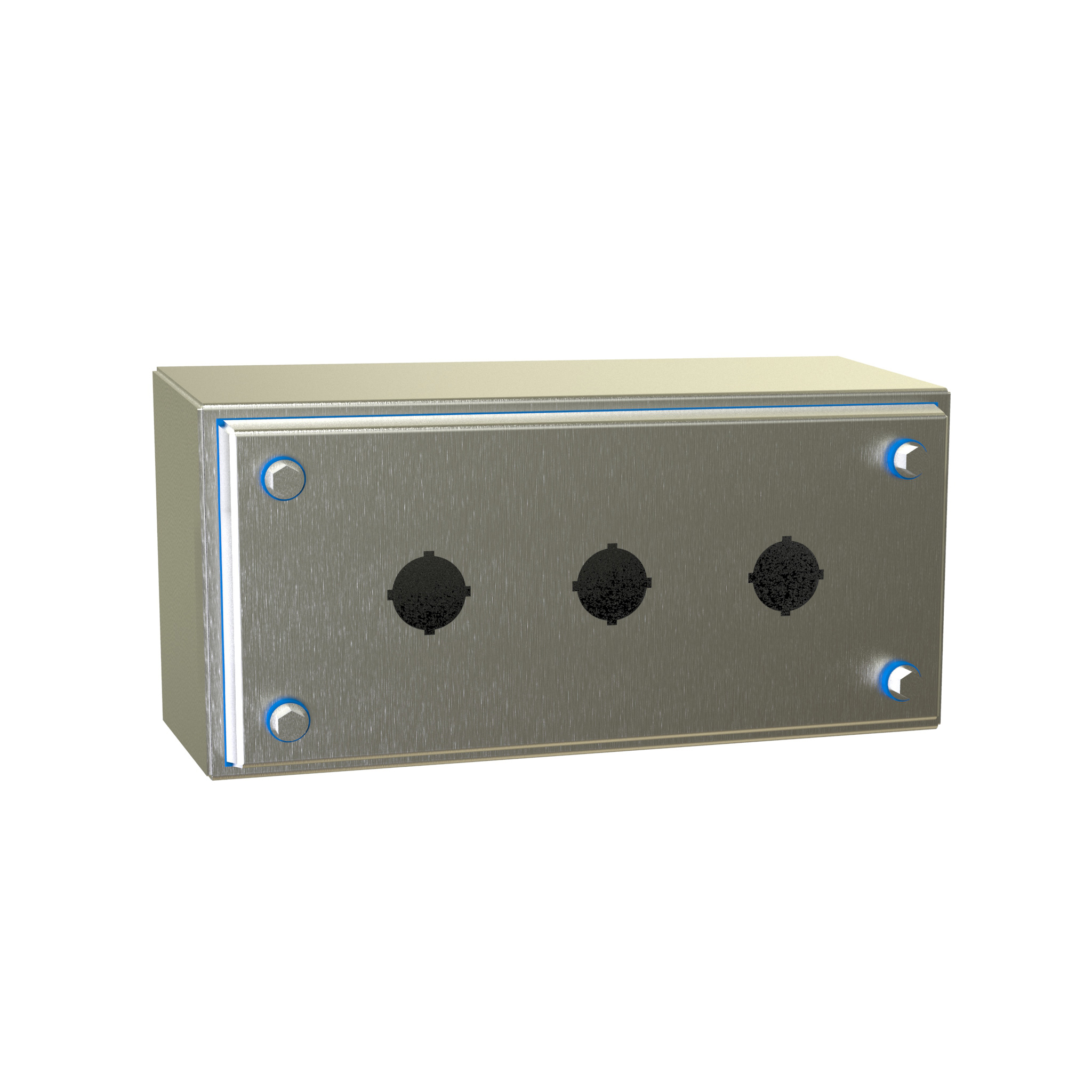 Hammond Manufacturing - Hygienic Type 4X Stainless Steel Pushbutton Enclosure