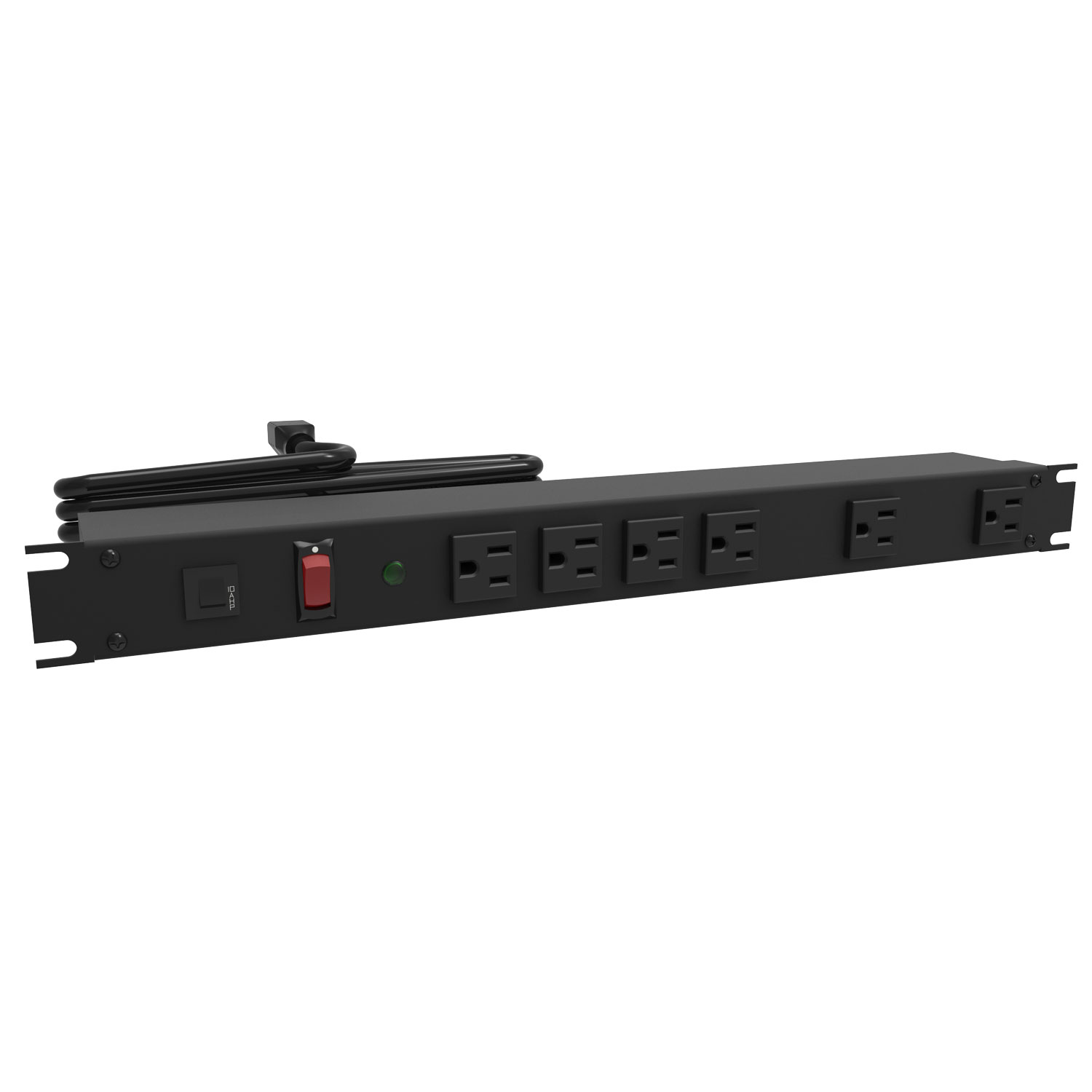 Hammond Manufacturing - Rack Mount Basic PDU with Surge