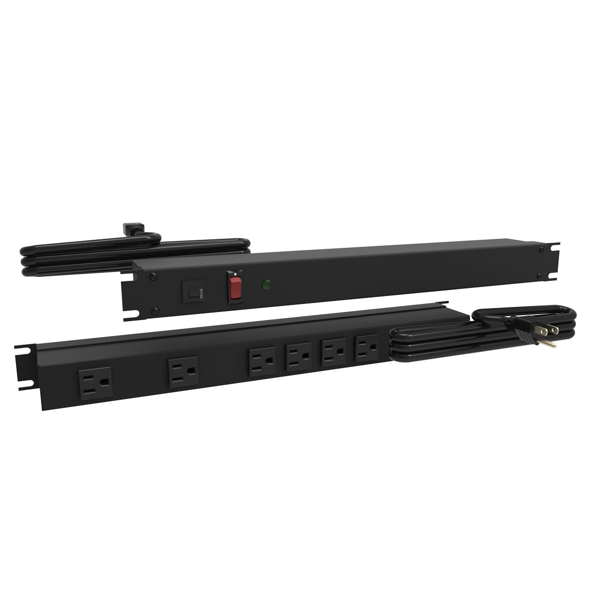 Hammond Manufacturing - Rack Mount Basic PDU with Surge