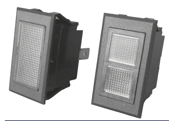Solico - Series 16, 17 - Rectangular Indicator Light