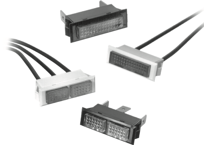 Solico - Series 33, 34 - Rectangular Indicator Light