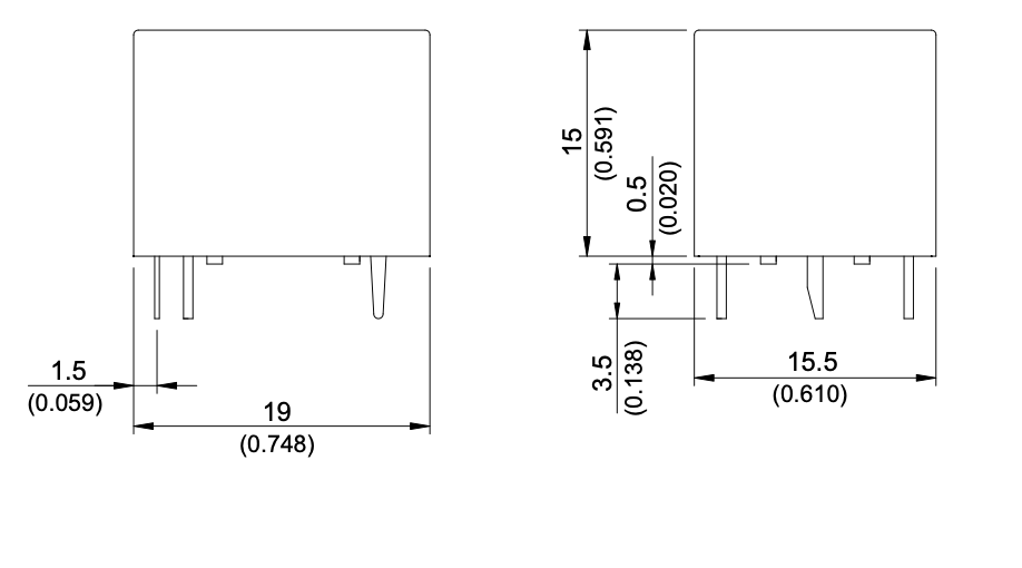 Song Chuan Series 833H Dimesnion Drawing