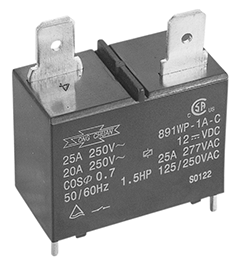 Song Chuan Power Relay - 891 Series